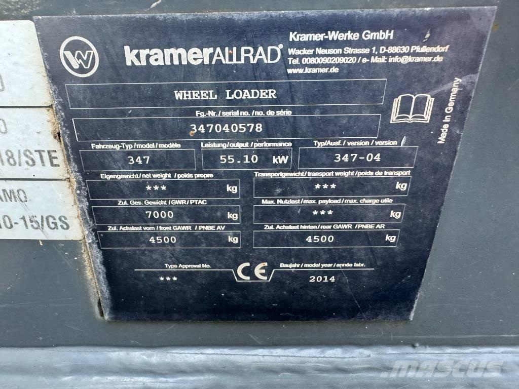 Kramer 1150 Kolové nakladače