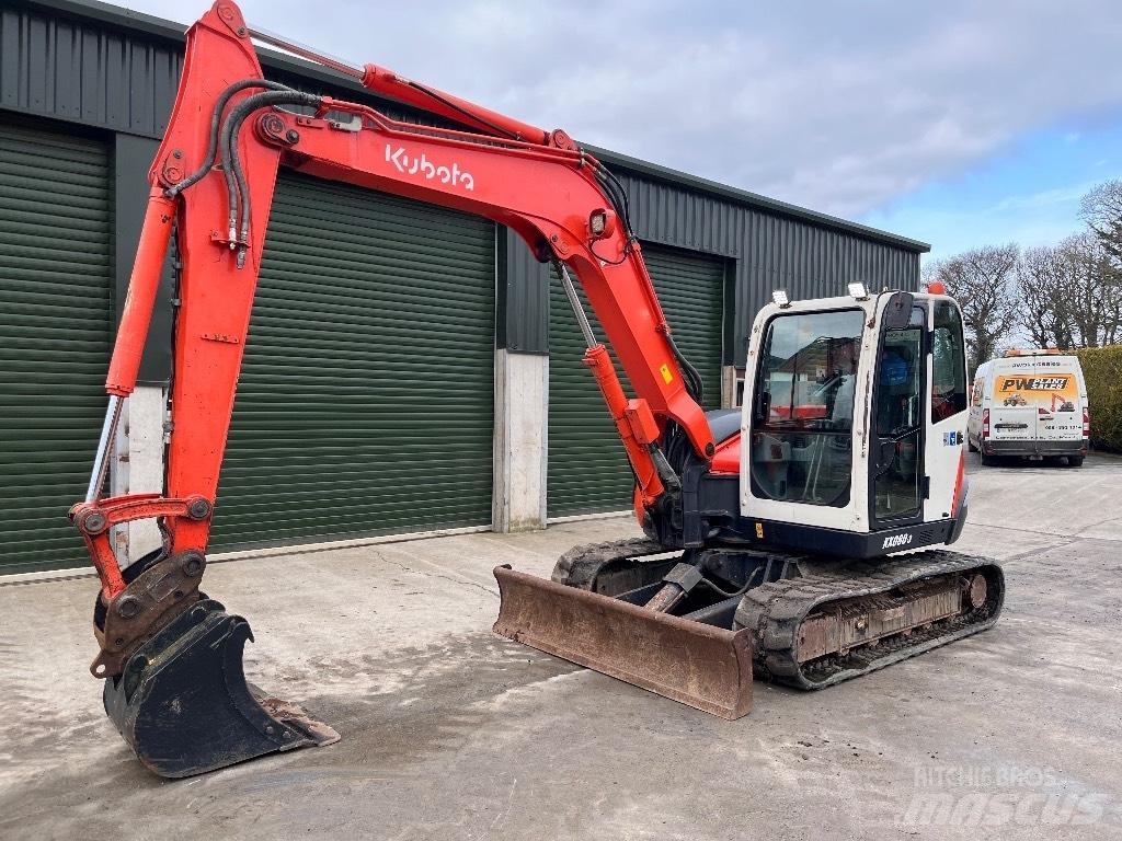 Kubota KX 080-3 Mini rýpadla < 7t