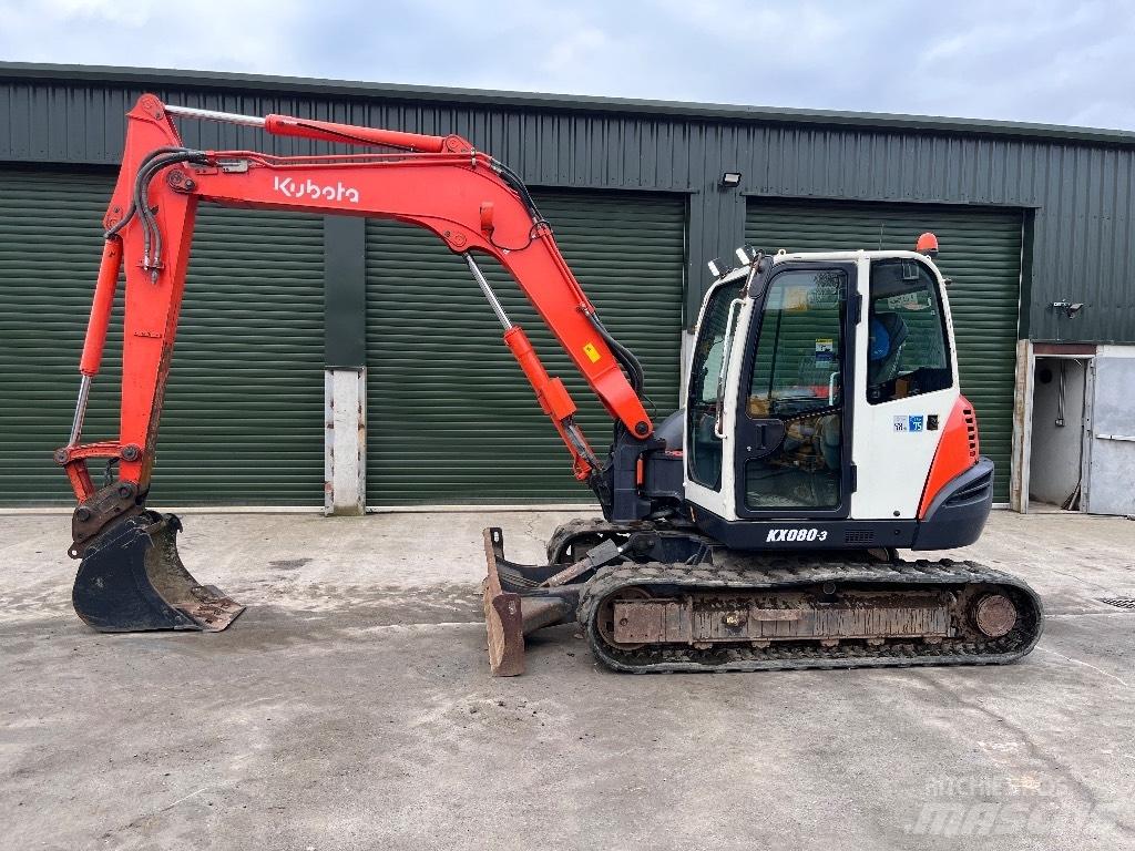 Kubota KX 080-3 Mini rýpadla < 7t