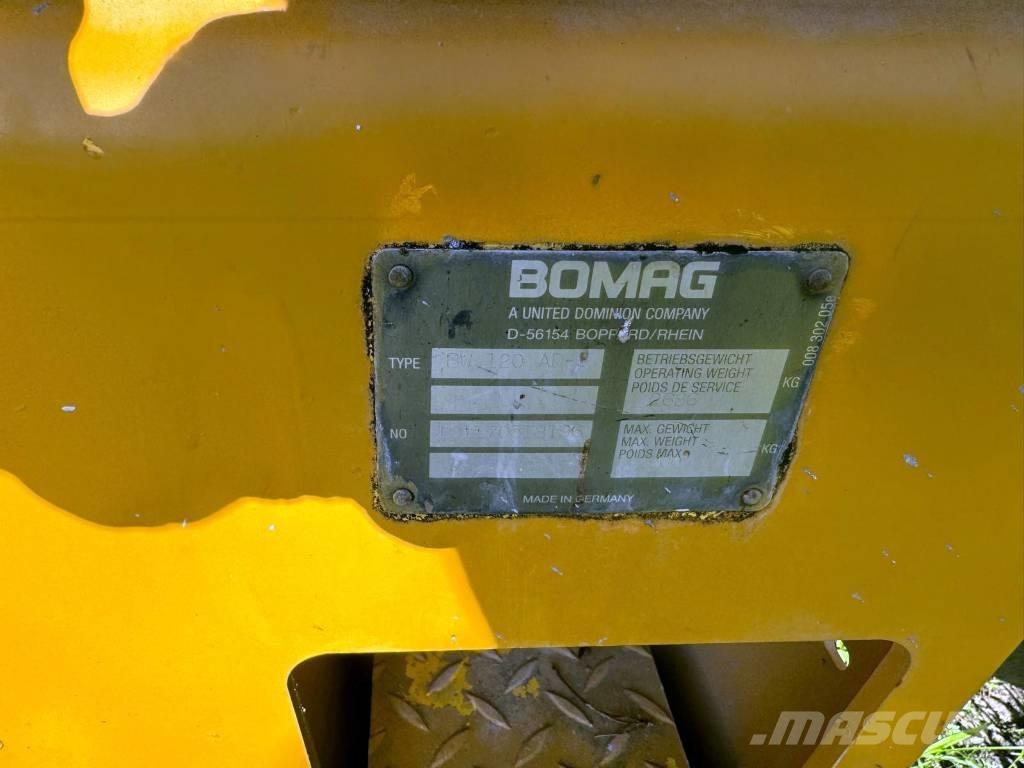 Bomag BW 120 AD-3 Tandemové válce
