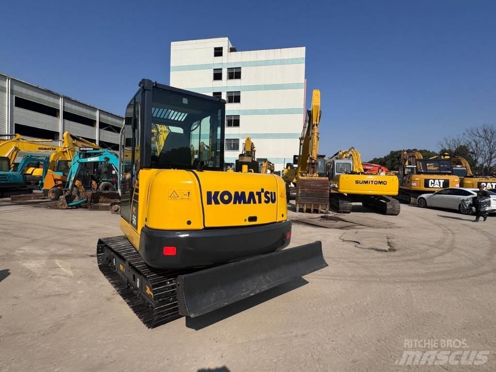 Komatsu PC 56 Pásová rýpadla