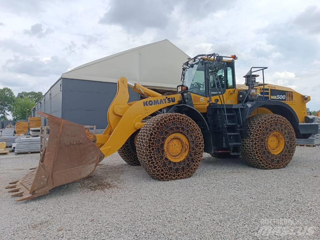 Komatsu WA 500 Kolové nakladače