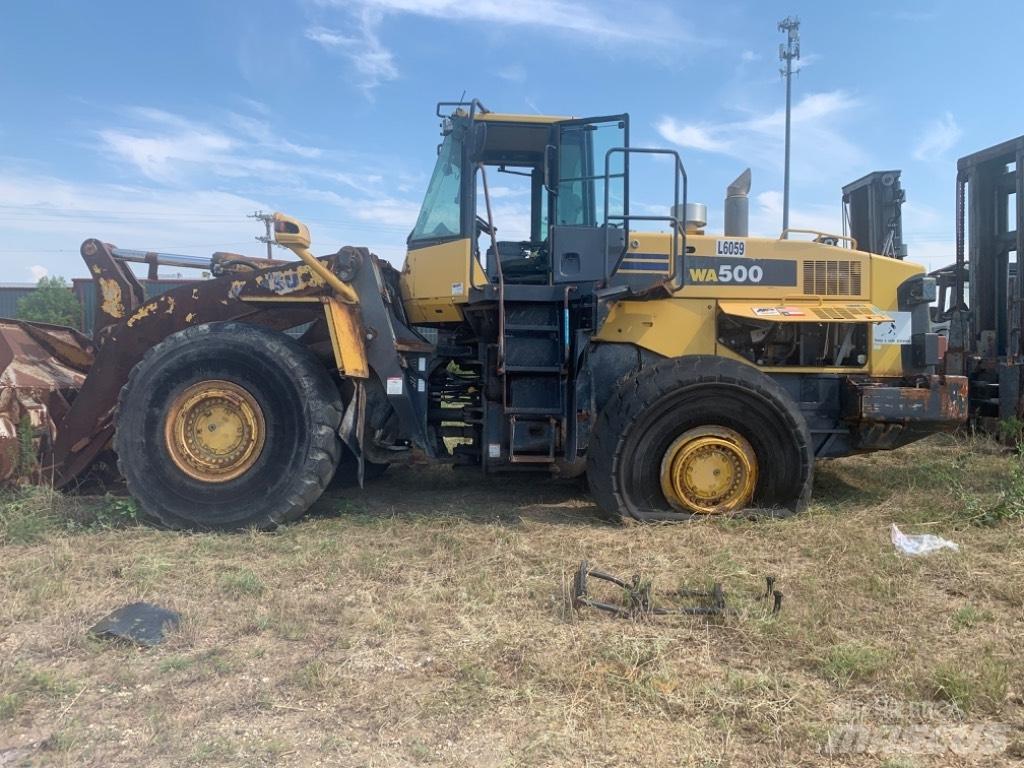 Komatsu WA 500 Kolové nakladače