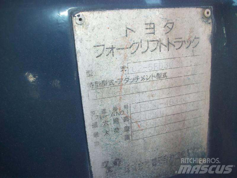 Toyota 5 FD 30 Dieselové vozíky