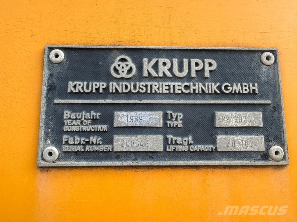 Krupp KMK 2020 Univerzální terénní jeřáby