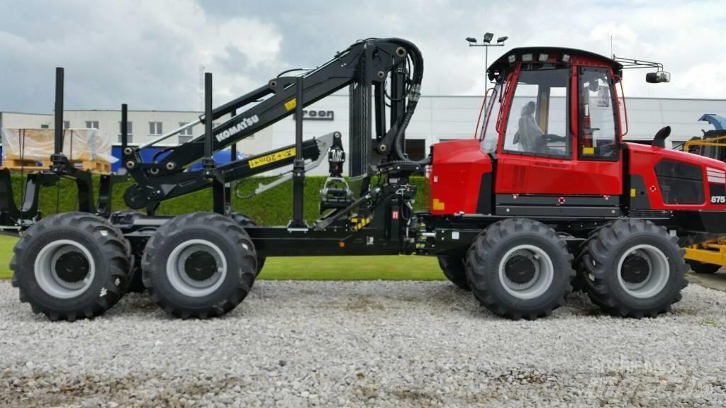 Komatsu 875 Vyvážecí traktory