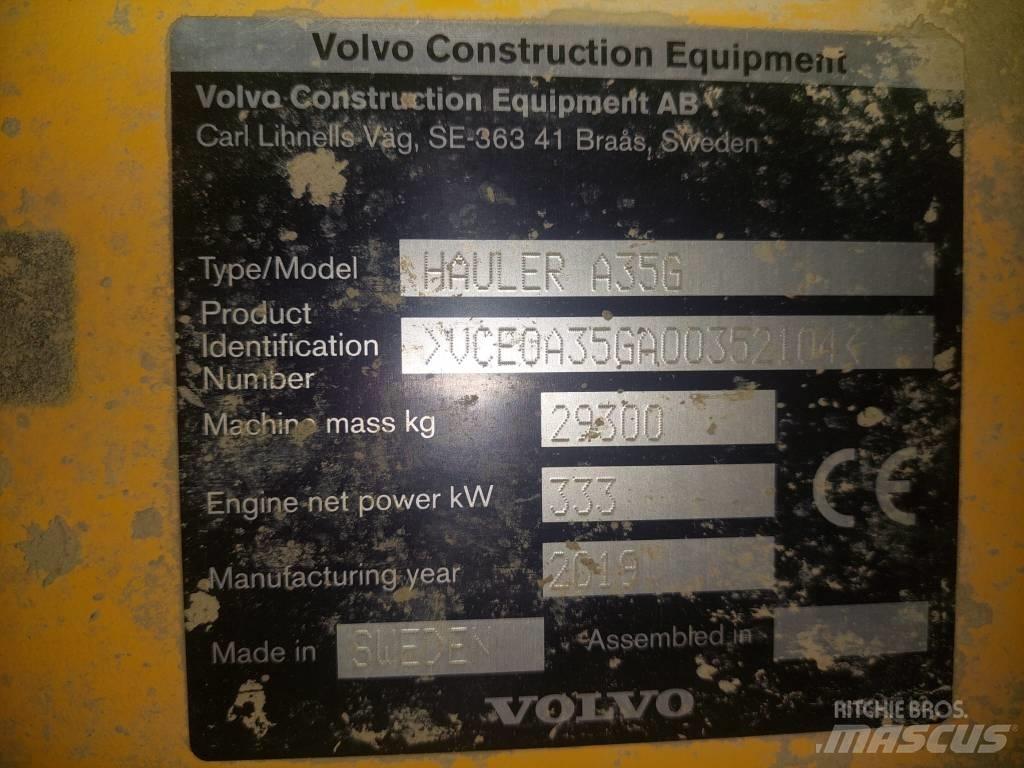 Volvo A 35 G Kloubové dempry