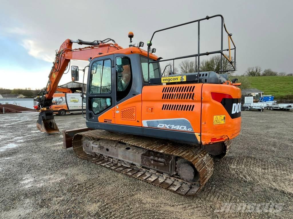 Doosan DX 140 LC-5 Pásová rýpadla
