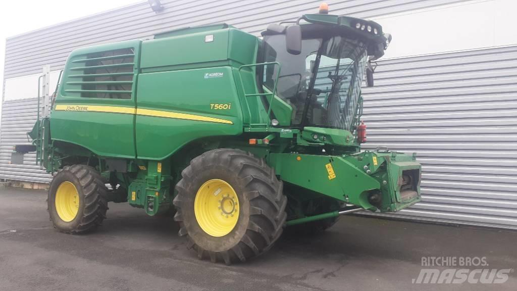 John Deere T 560 i Sklízecí mlátičky