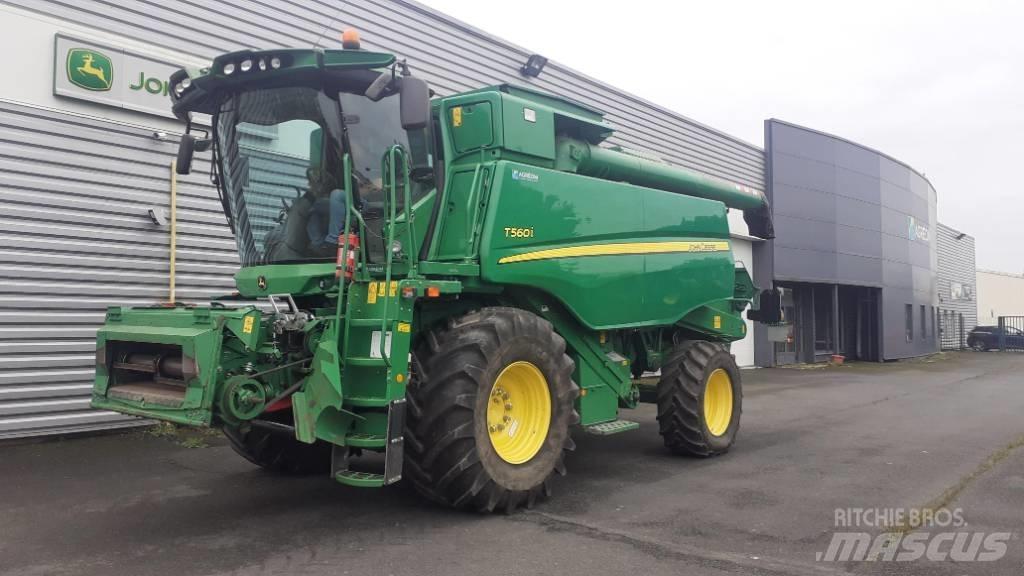 John Deere T 560 i Sklízecí mlátičky