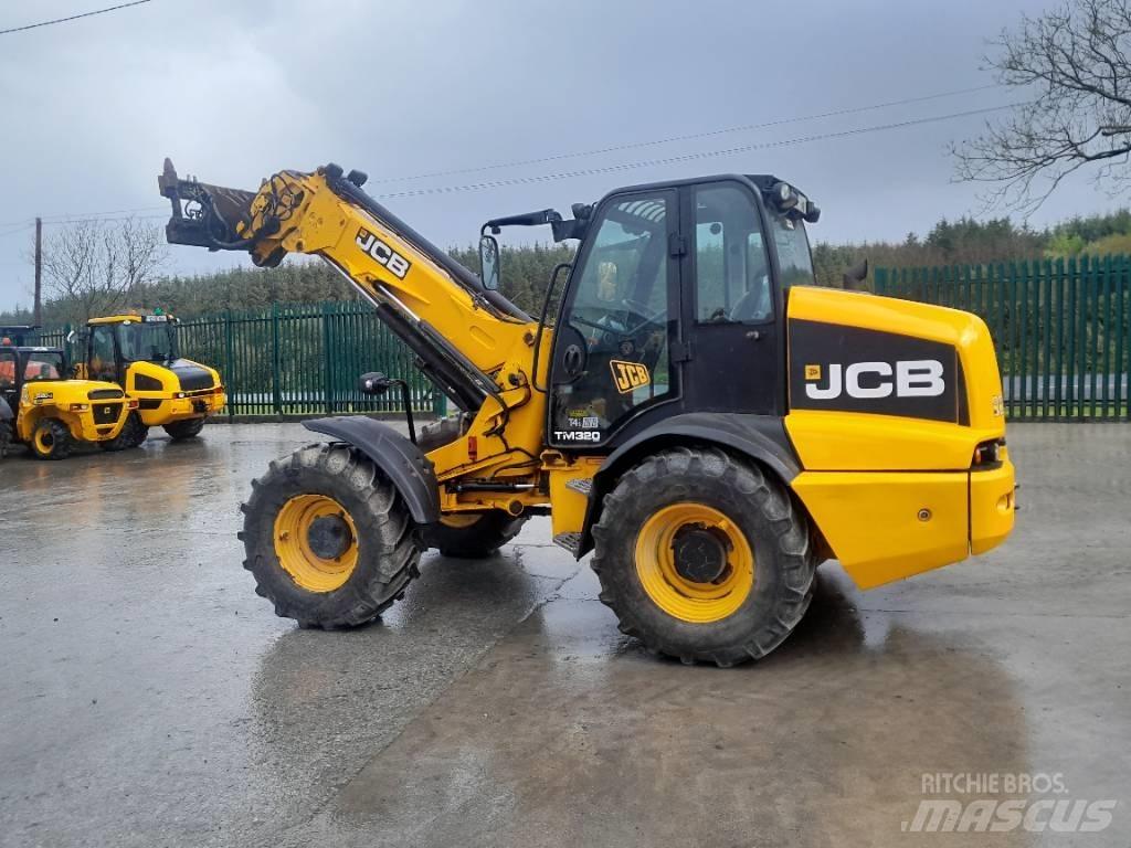 JCB TM 320 Teleskopické nakladače pro zemědělství