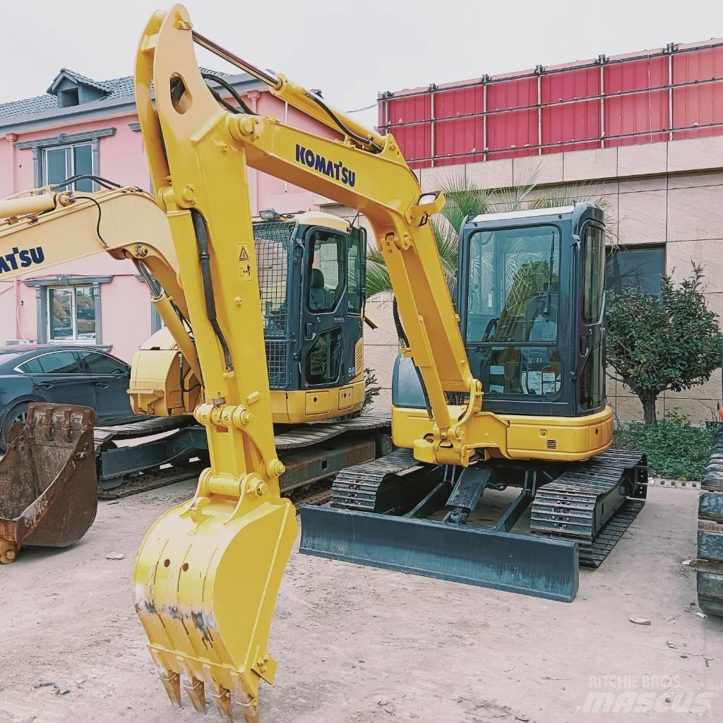 Komatsu PC 40 Pásová rýpadla