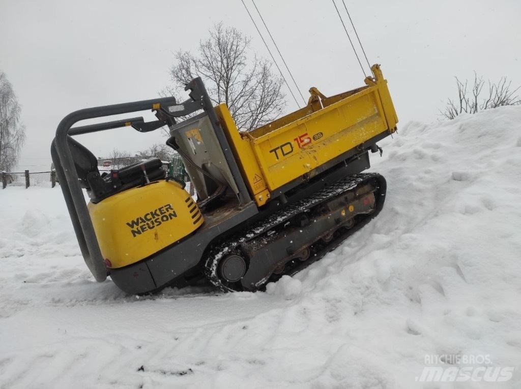 Wacker Neuson TD 15 Vyklápěcí dempry