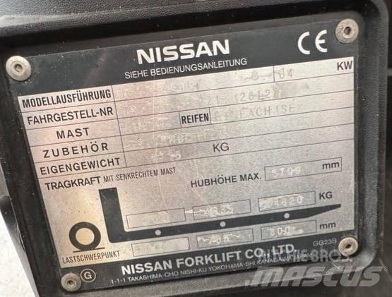 Nissan DX50LPG LPG vozíky