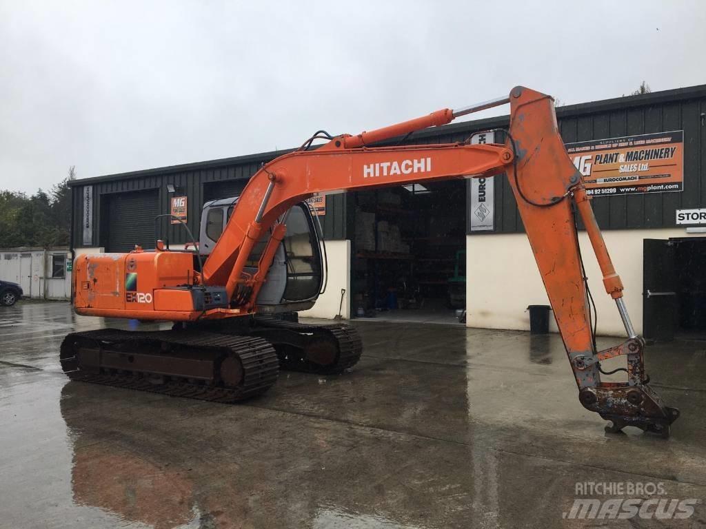 Hitachi EX 120-5 Pásová rýpadla