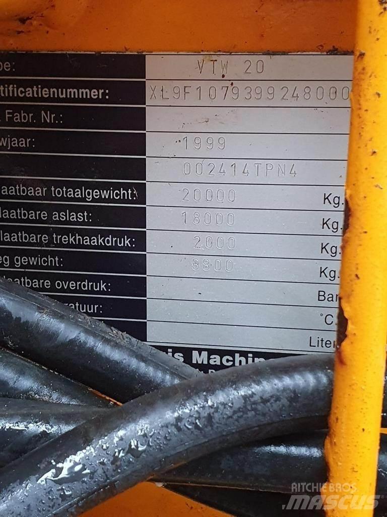Veenhuis VTW 20 Rozmetadla chlévské mrvy