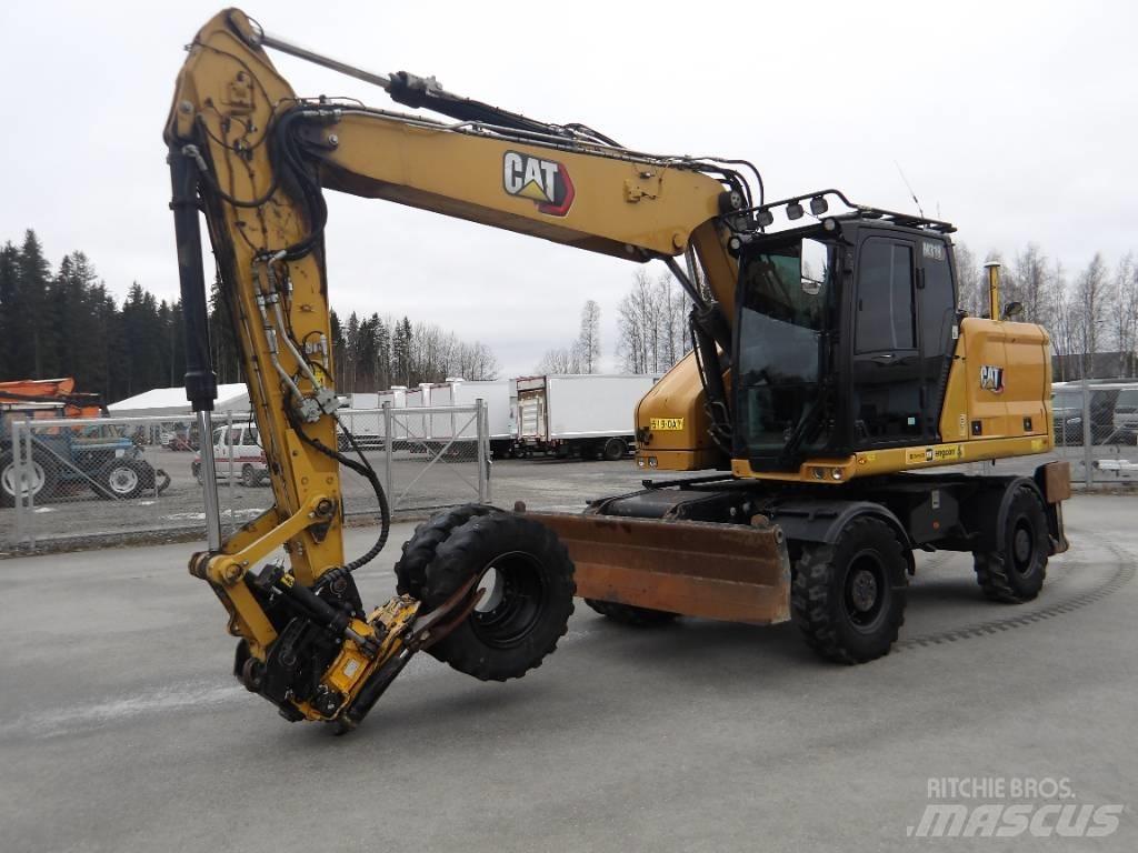 CAT M 318 Kolová rýpadla