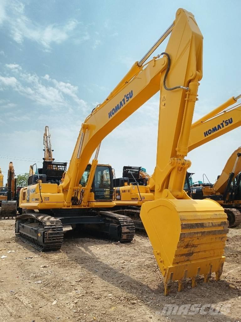 Komatsu PC 450 Pásová rýpadla