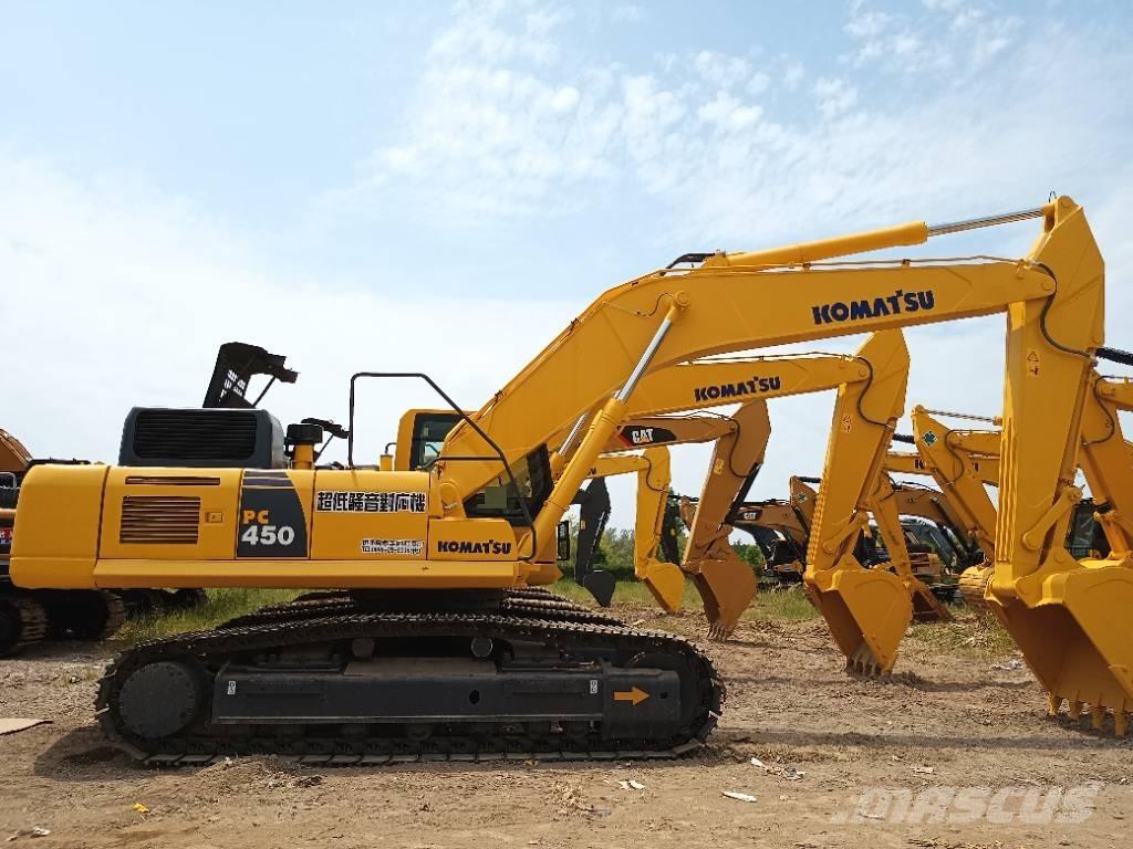 Komatsu PC 450 Pásová rýpadla