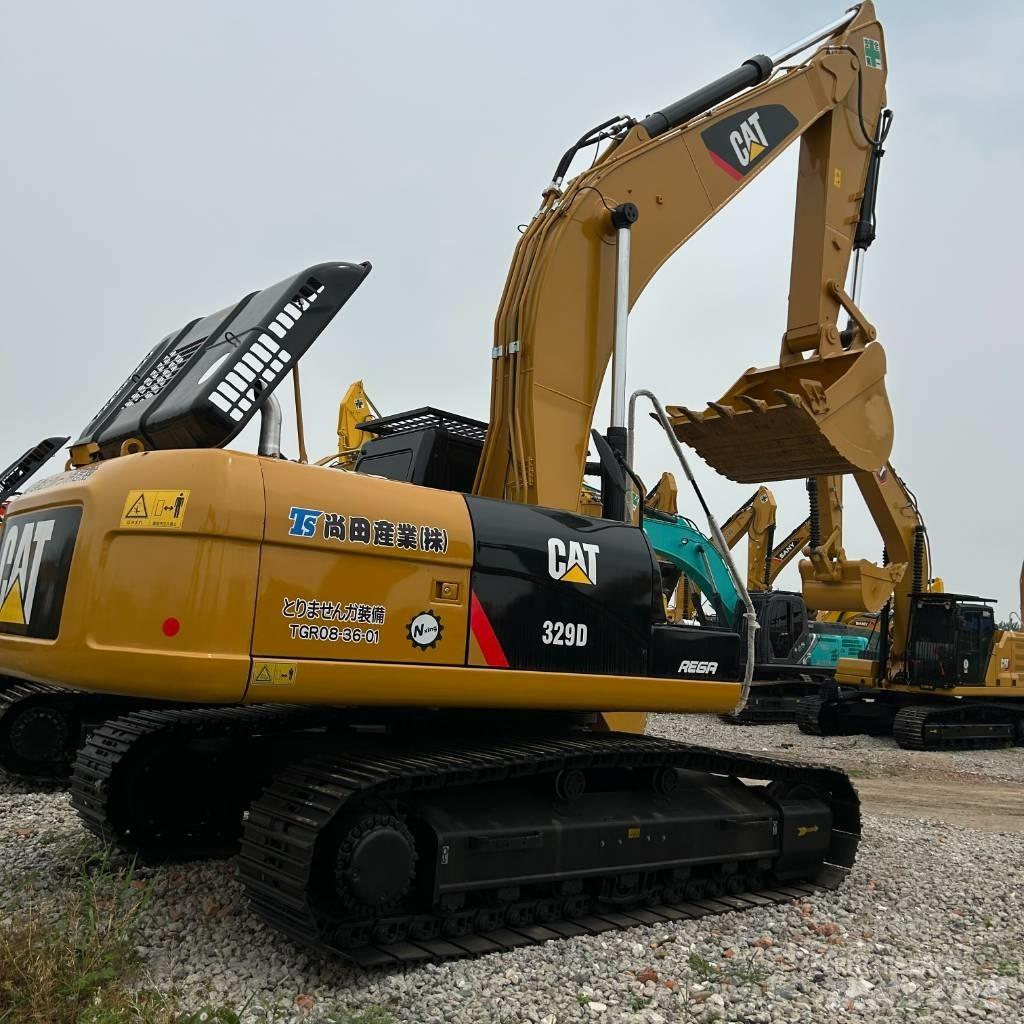 CAT 329D Pásová rýpadla