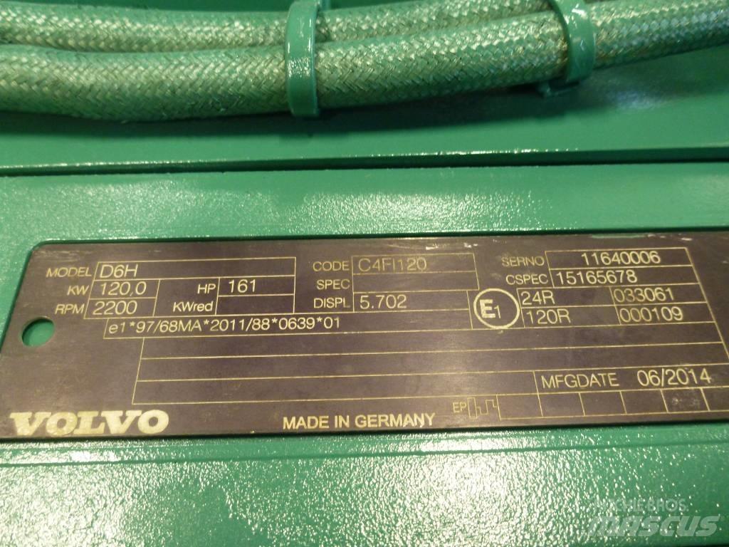 Volvo D6H C4FI120 Motory