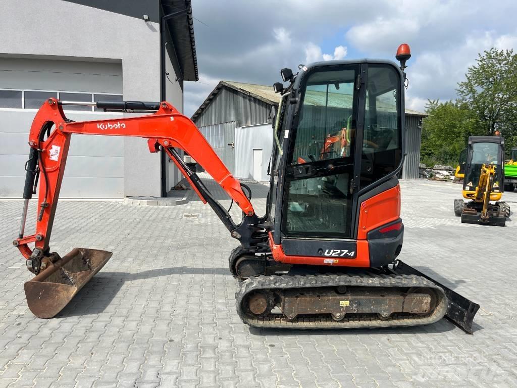 Kubota U 27-4 Mini rýpadla < 7t