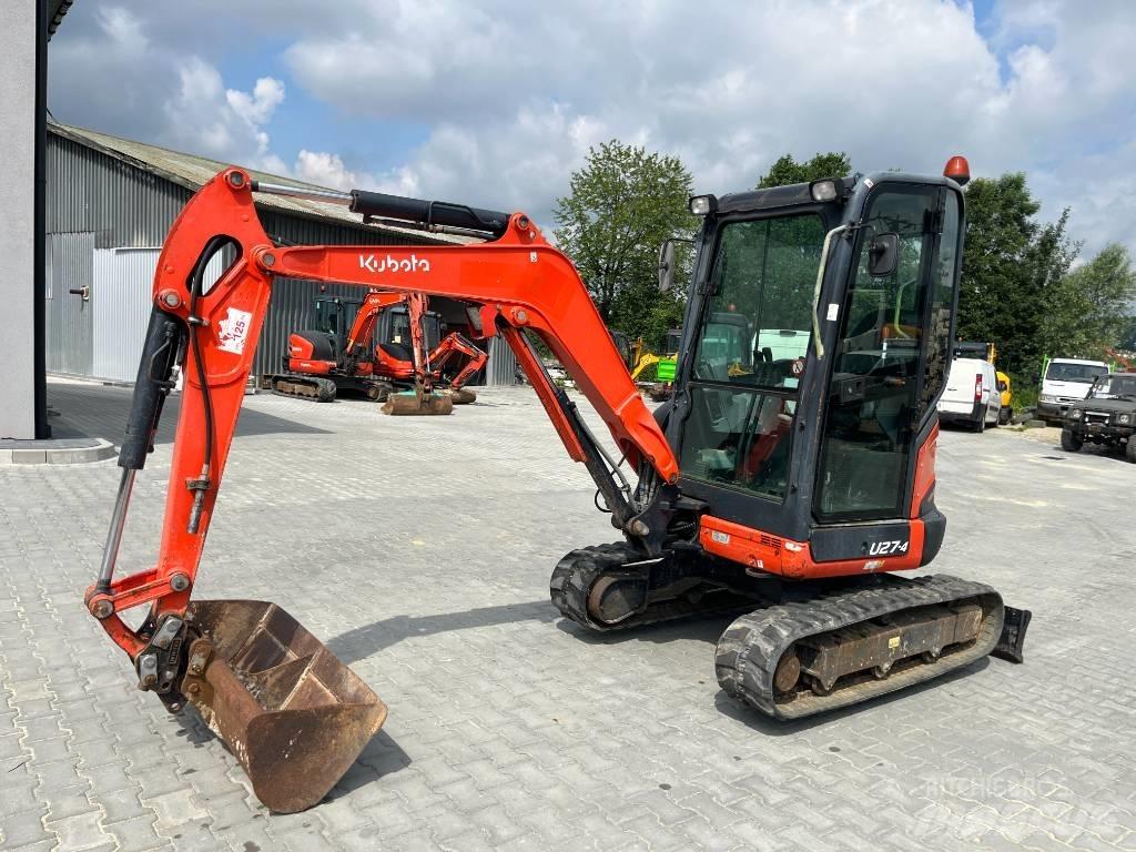 Kubota U 27-4 Mini rýpadla < 7t