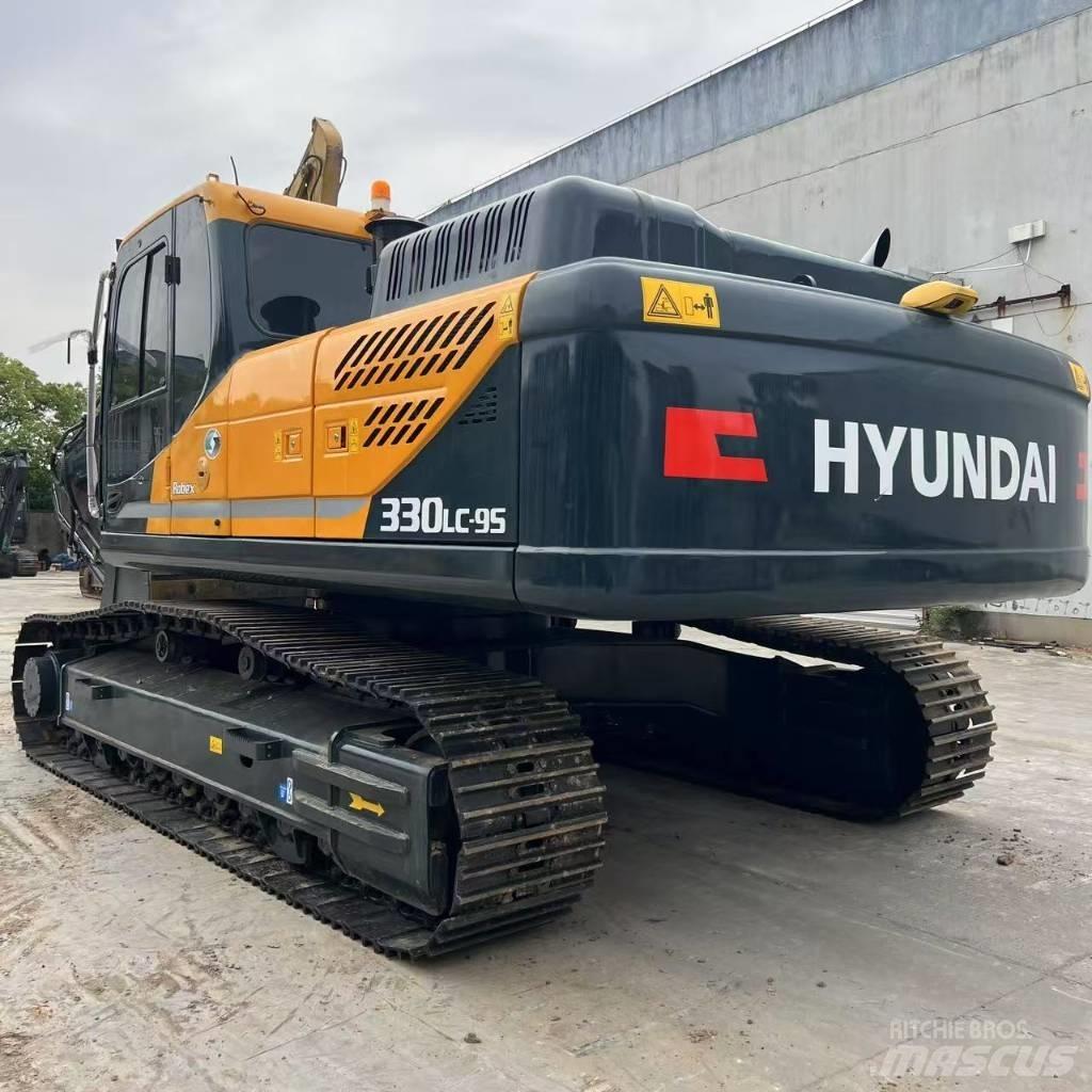 Hyundai 330LC-9T Pásová rýpadla