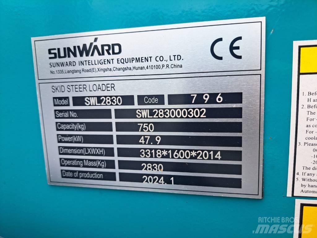 Sunward SWL 2830 Smykem řízené nakladače