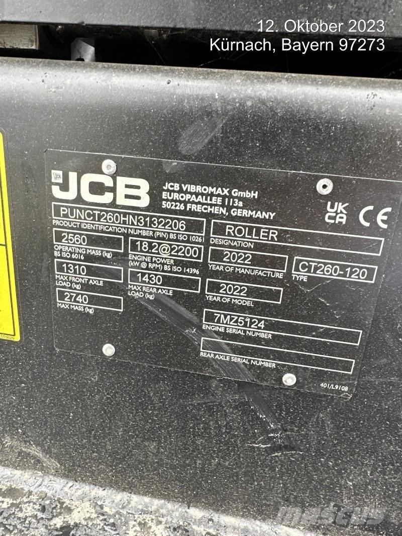 JCB CT260-120 Válce