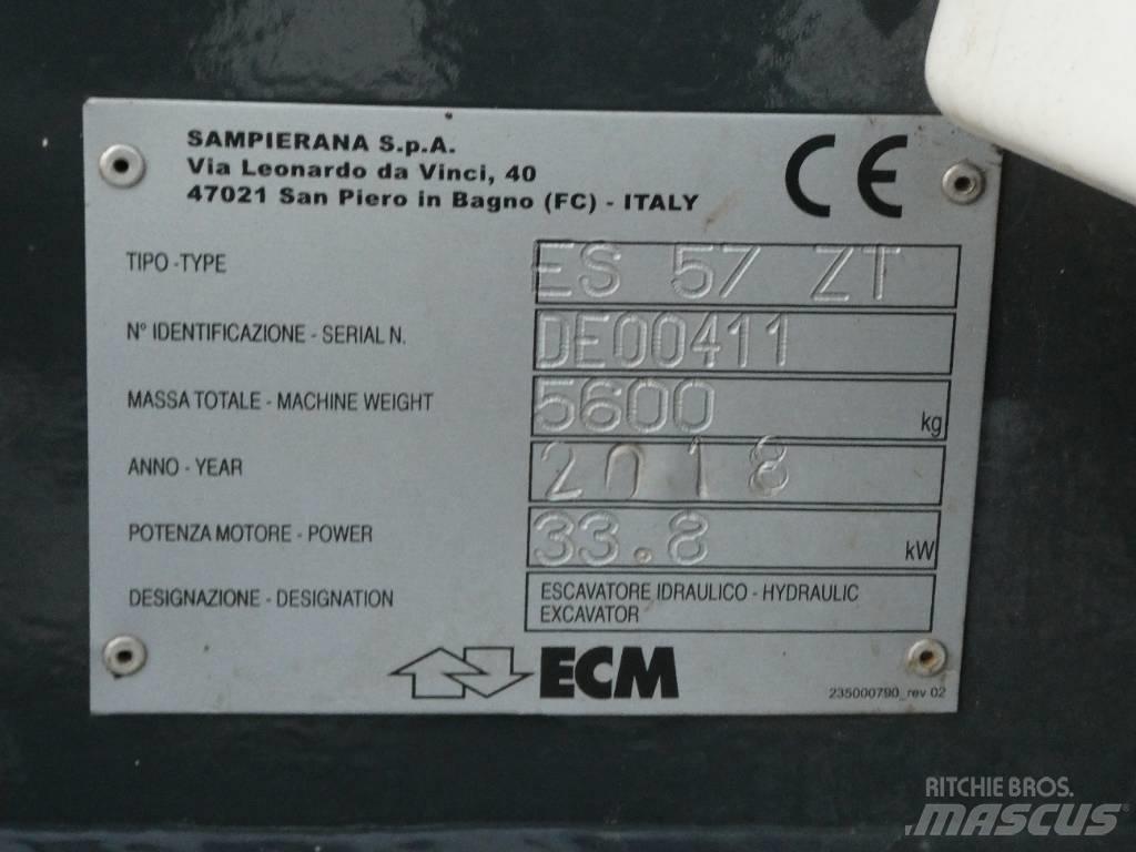 ECM ES 57 ZT Mini rýpadla < 7t