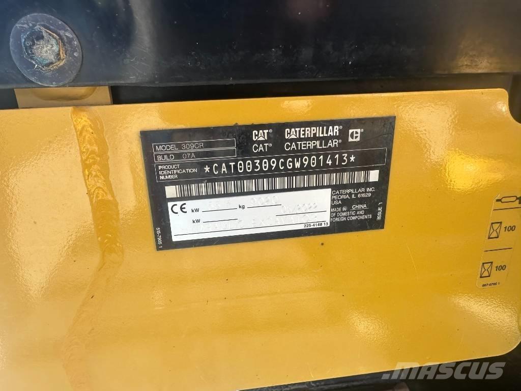 CAT 309 CR Midi rýpadla 7t - 12t