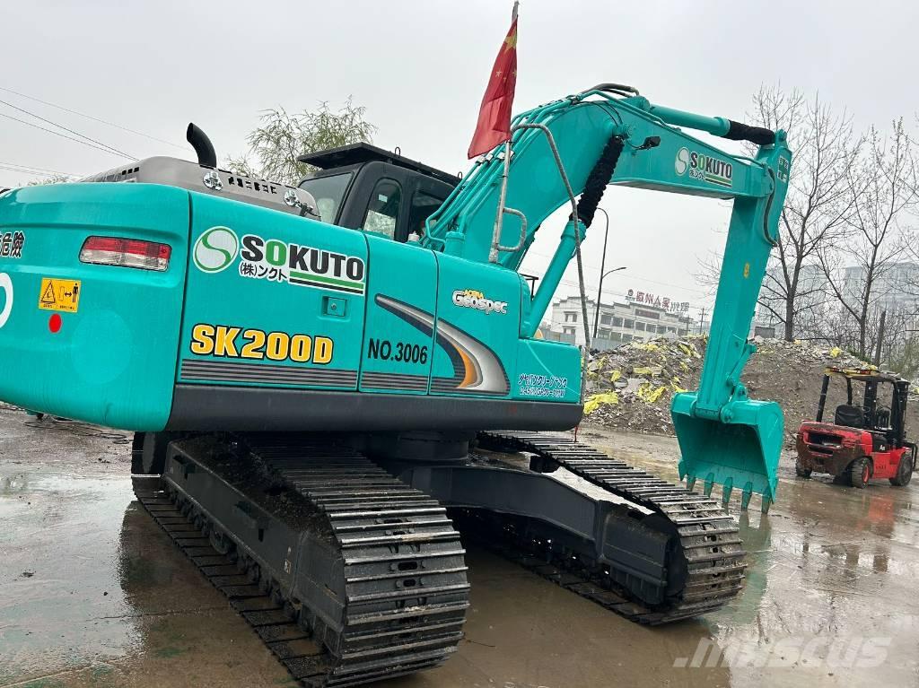 Kobelco SK200D Pásová rýpadla