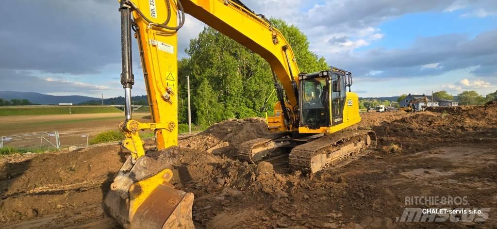 JCB 220 XL 4F Pásová rýpadla