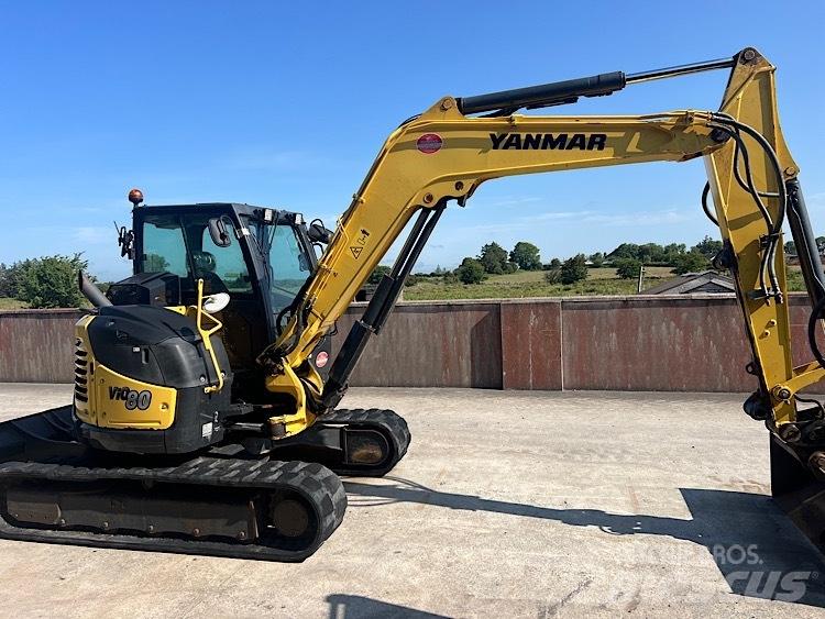 Yanmar Vio80-1a Midi rýpadla 7t - 12t