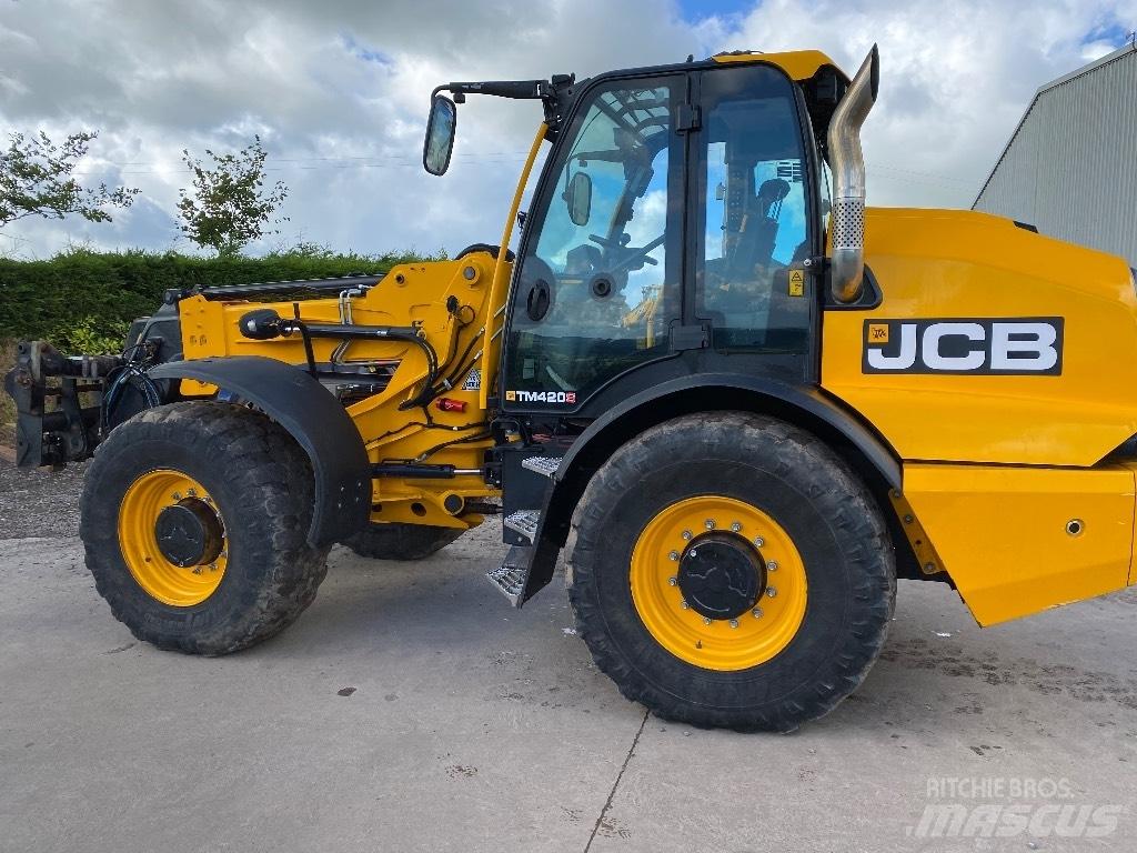 JCB Tm420s Teleskopické nakladače pro zemědělství