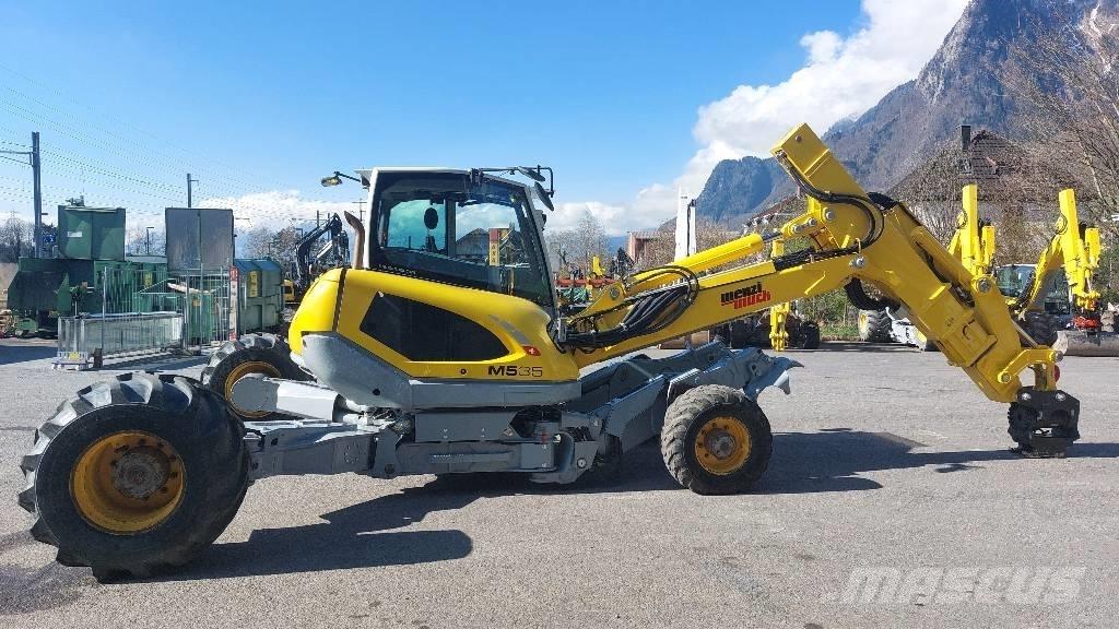 Menzi Muck M535 Kolová rýpadla