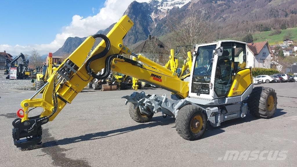 Menzi Muck M535 Kolová rýpadla