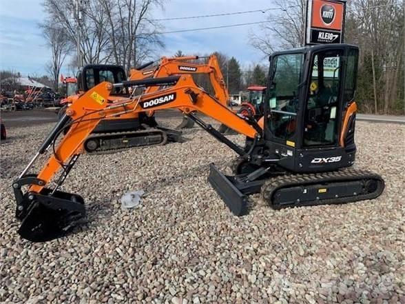 Doosan DX35-5 Mini rýpadla < 7t