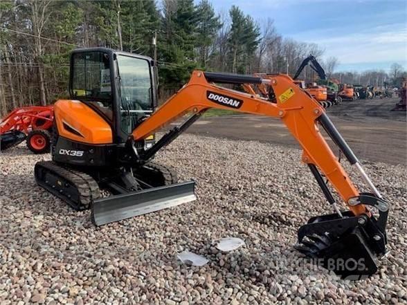 Doosan DX35-5 Mini rýpadla < 7t