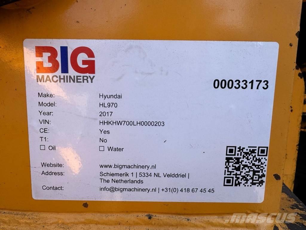 Hyundai HL970 Kolové nakladače