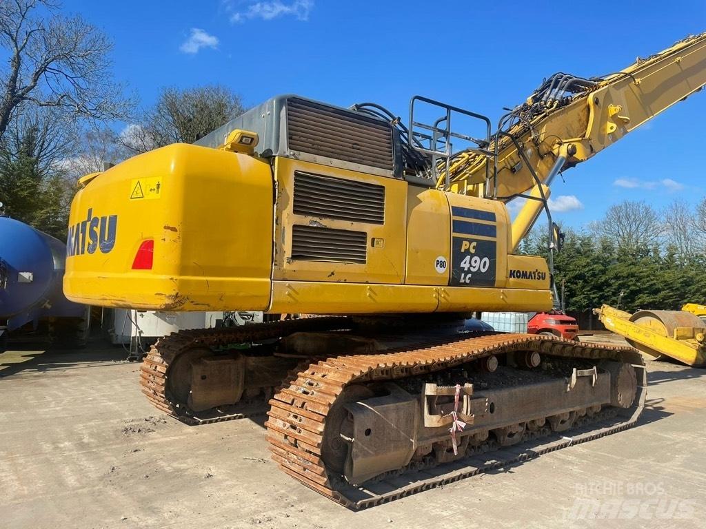 Komatsu PC490LC -10 Pásová rýpadla