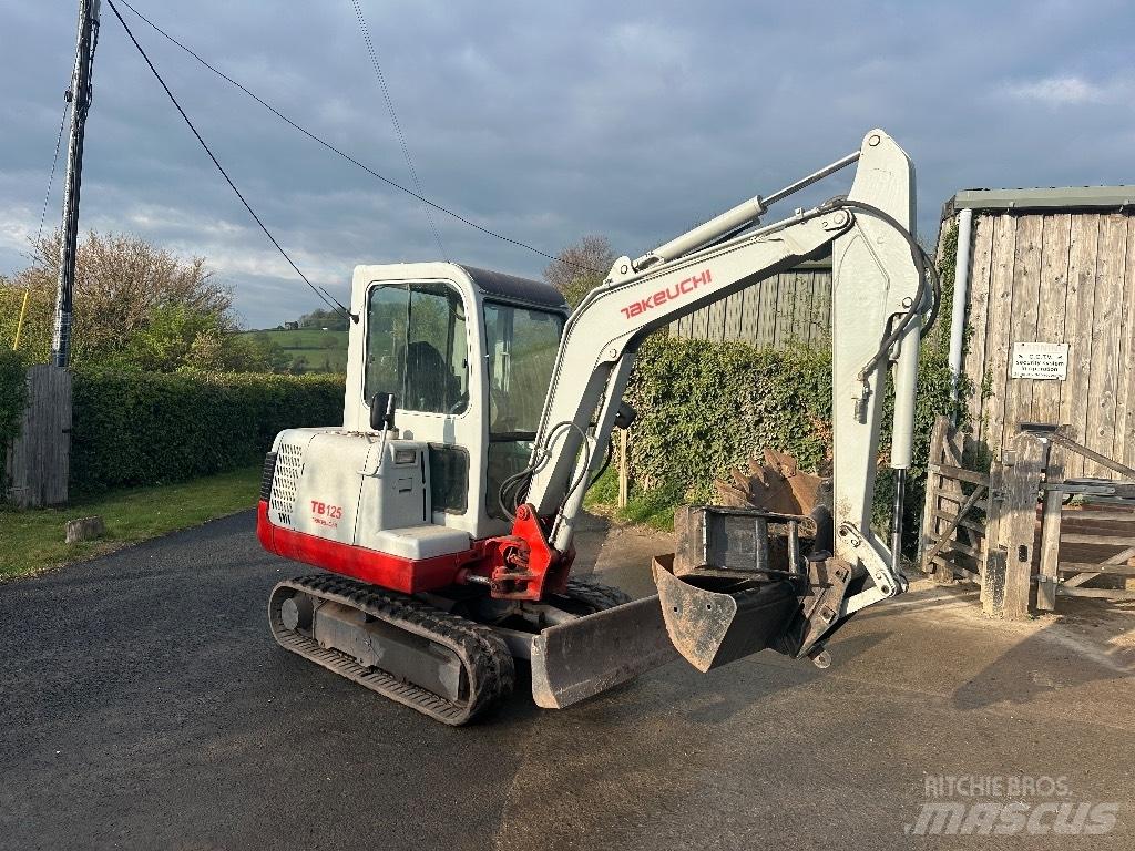 Takeuchi TB 125 Mini rýpadla < 7t