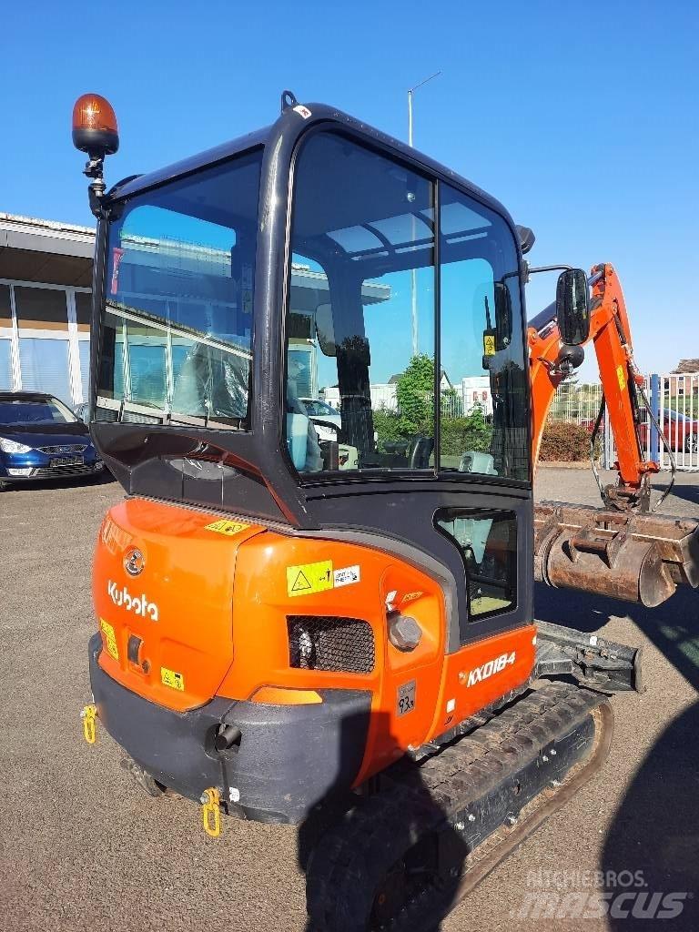 Kubota KX 018-4 Mini rýpadla < 7t