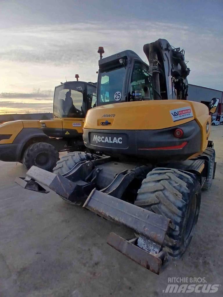 Mecalac 11MWR Kolová rýpadla
