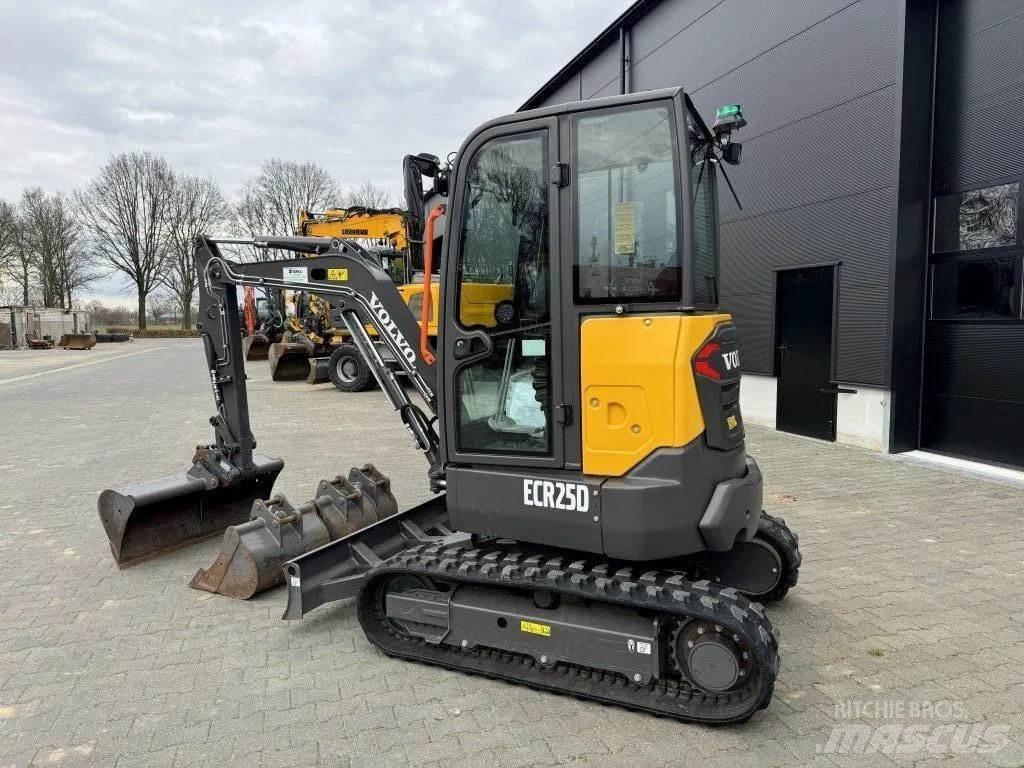 Volvo ECR25D Mini rýpadla < 7t