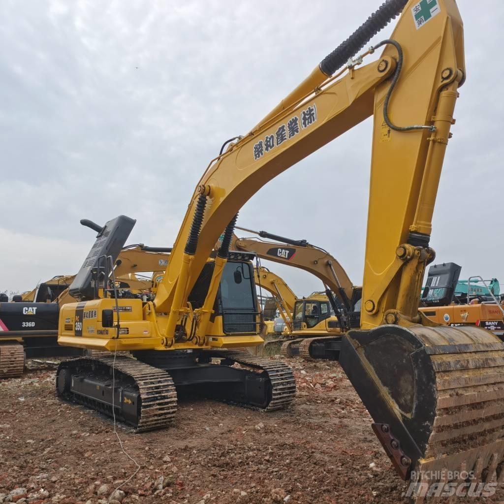 Komatsu PC 350-7 Pásová rýpadla