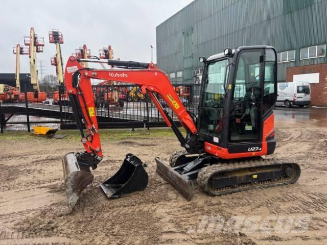 Kubota U 27-4 Mini rýpadla < 7t