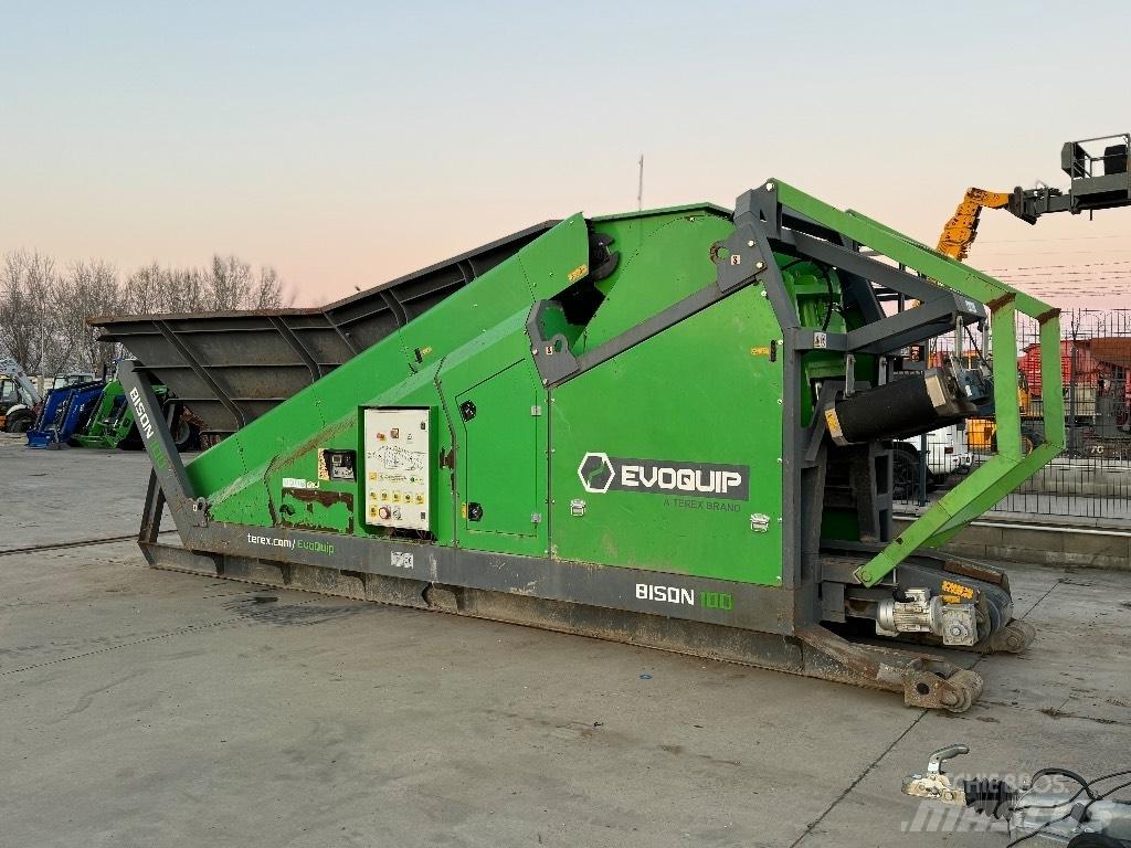Terex Bison 100 Drtící zařízení