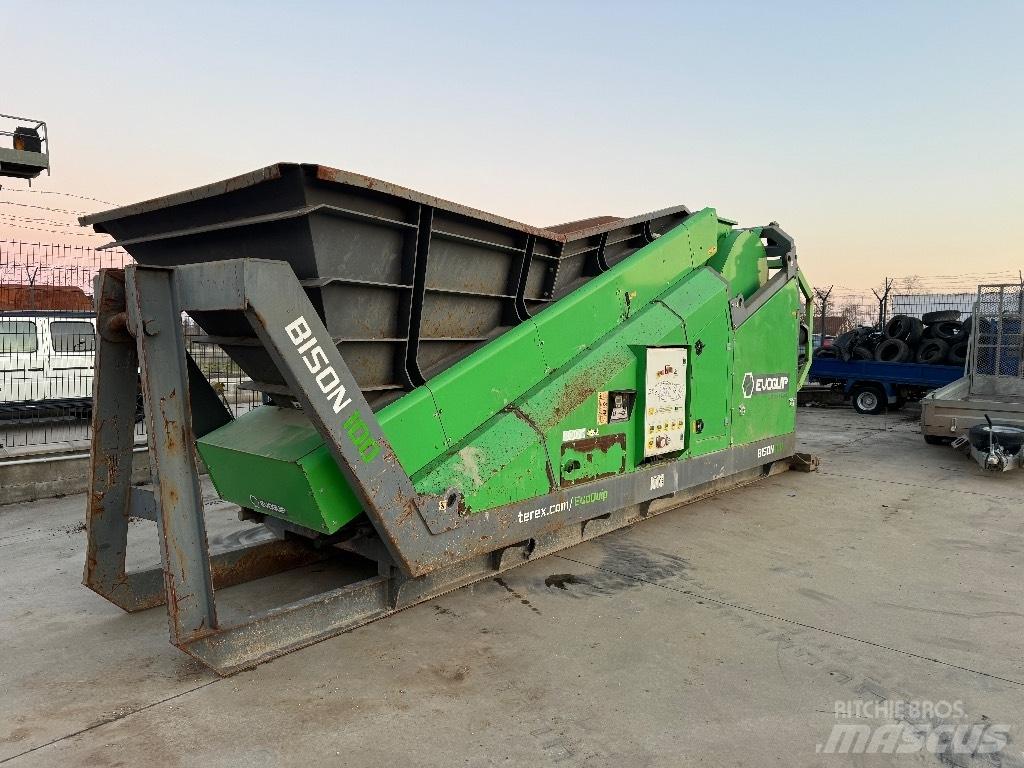 Terex Bison 100 Drtící zařízení